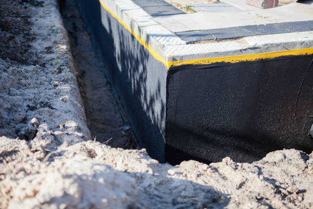 Professional Waterproofing technician working in Morgantown, IN